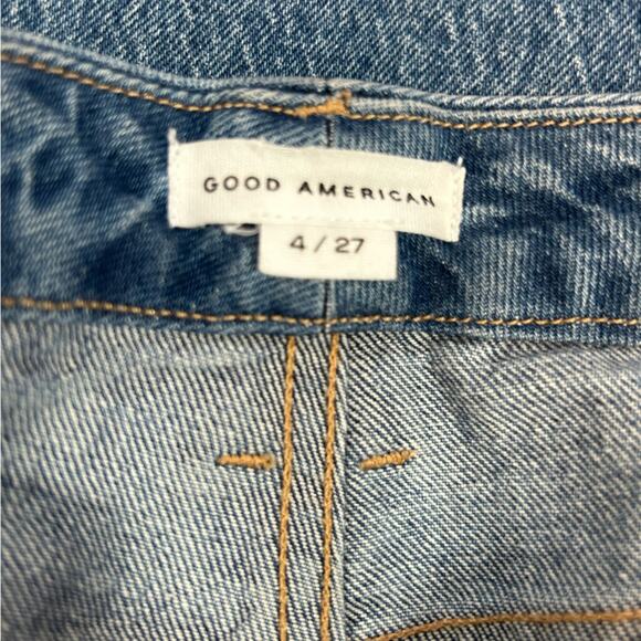 Good American Good Girlfriend Jeans Size 4/27 | Mid-Rise Medium Wash Denim - Picture 8 of 11